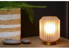Lucide 45595/01/31 - Asztali lámpa SUENO 1xE14/40W/230V krémes