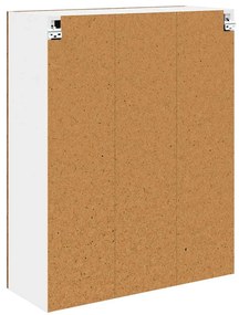 Függő szekrény polcokkal Riga Öreg fa 80 x 31 x 100 cm Faanyag