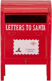 Bloomingville Carlo Levéltartó doboz Mikulásnak Kicsi Piros