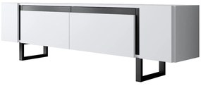 TV szekrény Yildiz - White, Black