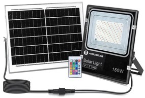 Aigostar B.V. Aigostar - LED RGB Dimmelhető napelemes reflektor LED/150W/3,2V IP66 + távirányító AI1857