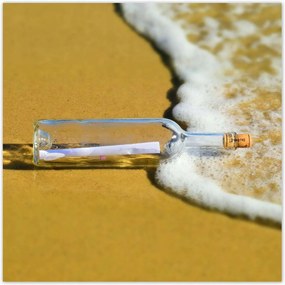 Poszterek 100x100 Dugós üveg Levél