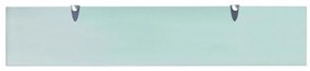 lebegő polc üveg 100x20 cm 8 mm