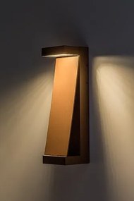 RÁBALUX 77068 BRADU Modern Kültéri Fali Lámpa Barna IP44