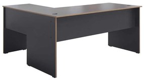 Sarok PC asztal Raven (antracit + tölgy) . 1109410