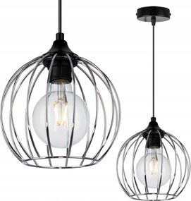 Mennyezeti Lámpa Lógó Csillár Szimpla Plafon Drót Króm Led