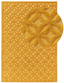Kül- és beltéri szőnyeg Bonte Yellow 80x150 cm