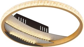 Globo 48493-12 - CONSTANCE LED mennyezeti lámpatest, LED/12W/230V, átm. 29,5 cm, arany