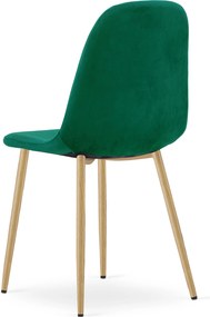 Étkezőszék PADVA VELVET, zöld
