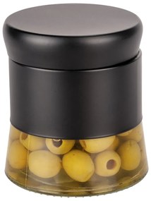 Élelmiszertartó üveg doboz Black Outdoor Kitchen Boga – Wenko