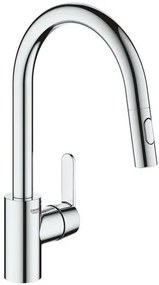 Grohe Get mosogató csaptelep kihúzható zuhannyal, 2 áram króm 31484001 G31484001