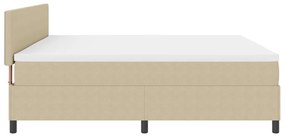 Box Spring Ágy Matraccal &amp; LED Világítással Zöld Szürke 200x200 cm Bársony Szövet