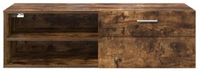 TV szekrény fiókkal Füstölt tölgy 100.5 x 39 x 30 cm Faanyag