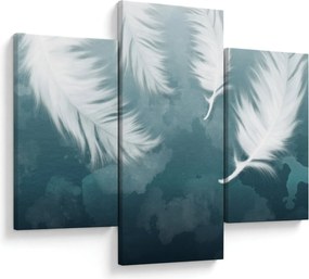 Kép - Fehér toll (90x60 cm)