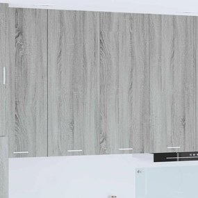 Függő szekrény Riga Szürke Sonoma 80 x 31 x 100 cm Faanyag