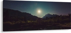 Kép - éjszakai égbolt (120x50 cm)