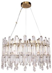 Zuma Line 9867-500 - Csillár zsinóron CROWN 6xE14/40W/230V arany