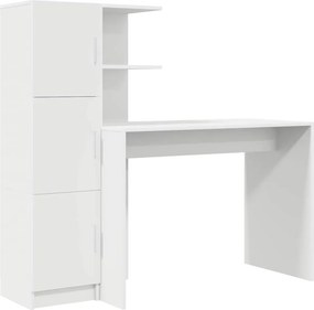 vidaXL Asztal 2 pcs Fehér