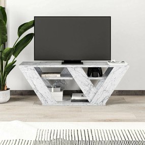 Pipralla Carrara Marble TV-asztal