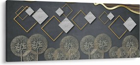 Az absztrakció képe (120x50 cm)