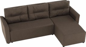 Univerzális ülőgarnitúra, barna, PLAY