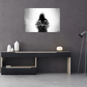 Kép - Egy szerzetes egy kolostorban (90x60 cm)