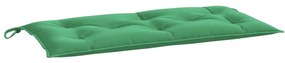 zöld oxford szövet kerti padpárna 110 x 50 x 7 cm