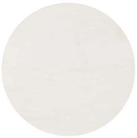fehér tömör fenyőfa asztallap Ø40 x 2,5 cm