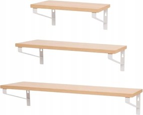 Polc Mdf Zd trading 60 x 16 cm bükk világos, barna árnyalatok