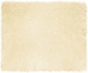 vidaXL Műgyapjú Szőnyeg Tafalla Krém 200 x 280 cm Poliészter