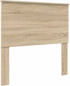 vidaXL Fejtámla fejtámlával Sonoma tölgy 100 cm Faanyag