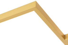 Mennyezeti lámpa arany LED-del, 3 fokozatú fényerő-szabályzóval, 5 lámpás - Lejo