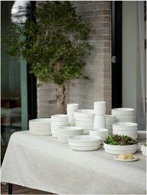 Krémszínű porcelán tányér ø 24 cm Eau – Zone