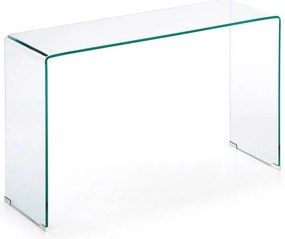 Üveg konzolasztal 40x125 cm Burano – Kave Home