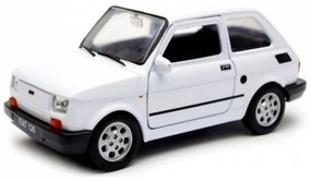 1:30 Polski Fiat 126 Fém Makett Autó Játék Modell