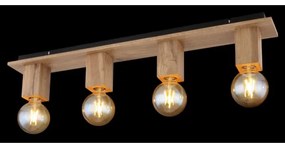 Globo 15655-4D - Mennyezeti lámpa ERNA 4xE27/60W/230V