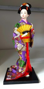 Tradicionális Japán Gésa Dekoráció
