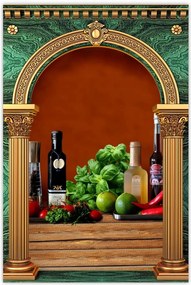 Poszterek 40x60 Zöldségek Gyümölcsök Fűszerek