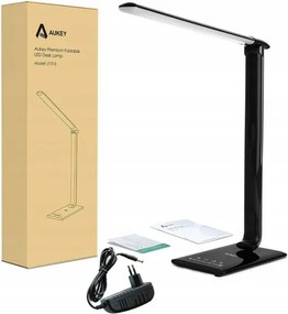 Iskolai Led Asztali Lámpa Érintőképernyős 7x fényerőszabályzó 5x színes 12W Usb