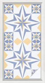 Öntapadós szélvédő furnér Adatvédelem Csillag mintás 50x100 cm