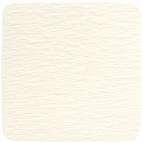 Négyzetalakú alaptányér, Manufacture Rock blanc kollekció - Villeroy & Boch