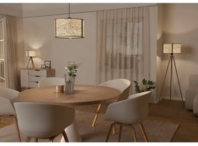 Eglo 390323 - Csillár zsinóron HONTONGAS 1xE27/25W/230V bézs