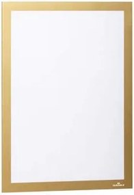 Infokeret, A4, öntapadó háttal, DURABLE DURAFRAME®, arany (DB487230)