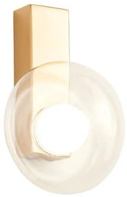 Redo 01-3239 - SINCLAIR LED fali lámpa 6,5W 230V CRI 93 IP21 arany