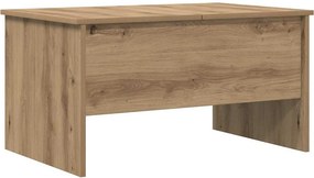 vidaXL Dohányzóasztal Artisan tölgy 102 x 50,5 x 46,5 cm Faanyag