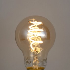 5 db Okos E27 szabályozható LED izzó A60 borostyán 4,9W 320lm 2500K