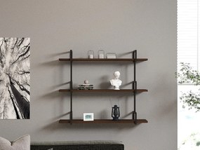 Uras fali polc, dió, 87 cm