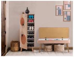 Előszoba bútor Beside 32 (szonoma tölgy + kő) . 1093997