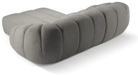 Világosszürke sarokkanapé (jobb oldali) Diana – Micadoni