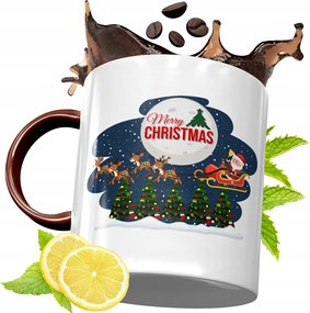 Bordó Karácsonyi Bögre Születésnapi Ajándék fényképes nyomtatással